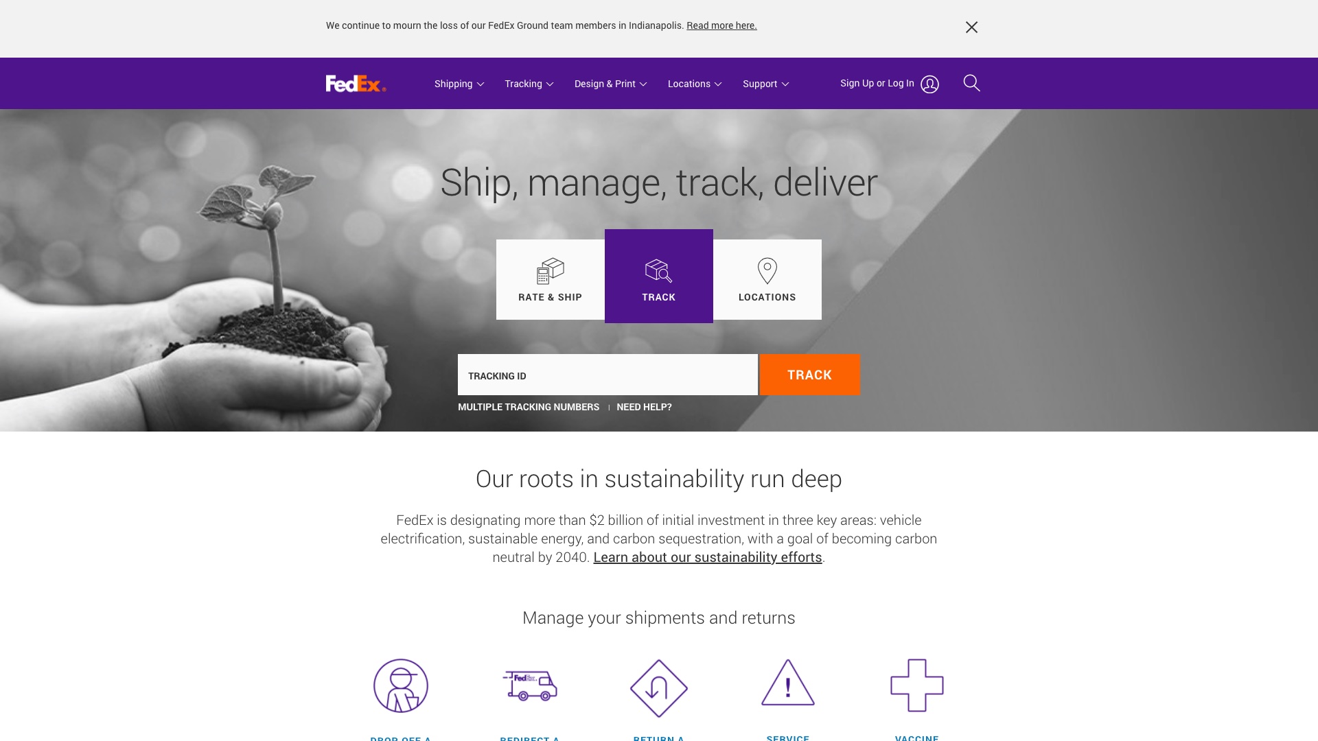 FedEx project